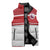 Queensland Tonga Custom Sleeveless Puffer Jacket QLD with Tongan Ngatu Pattern - Polynesian Pride
