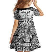 Personalised Tonga 676 Family Matching Off Shoulder Maxi Dress and Hawaiian Shirt Tribal Kupesi Ngatu Unique LT9 - Polynesian Pride