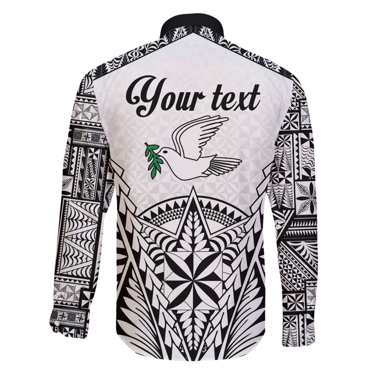 Personalised Tonga 676 Family Matching Off Shoulder Short Dress and Hawaiian Shirt Tribal Kupesi Ngatu Unique LT9 - Polynesian Pride