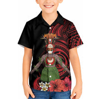 Huli Wigmen Tribe Hela Province Hawaiian Shirt Papua New Guinea Indigenous Pattern LT9 - Polynesian Pride