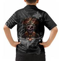Mokomoko Tribe Eastern Highlands Province Hawaiian Shirt Papua New Guinea Indigenous Pattern LT9 - Polynesian Pride