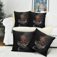 Mokomoko Tribe Eastern Highlands Province Pillow Cover Papua New Guinea Indigenous Pattern LT9 - Polynesian Pride