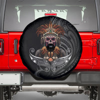 Mokomoko Tribe Eastern Highlands Province Spare Tire Cover Papua New Guinea Indigenous Pattern LT9 - Polynesian Pride