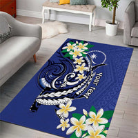 FSM Chuuk State Polynesian Shark Tattoo Personalised Area Rug LT9 - Polynesian Pride