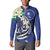 FSM Chuuk State Polynesian Shark Tattoo Personalised Button Sweatshirt