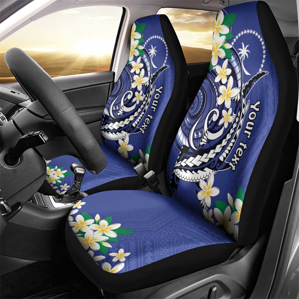 FSM Chuuk State Polynesian Shark Tattoo Personalised Car Seat Cover LT9 - Polynesian Pride