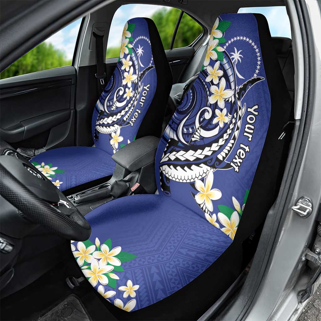 FSM Chuuk State Polynesian Shark Tattoo Personalised Car Seat Cover LT9 - Polynesian Pride