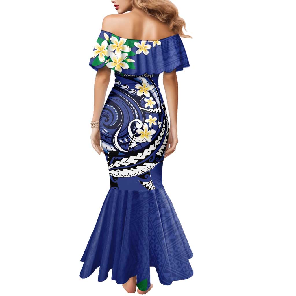 FSM Chuuk State Polynesian Shark Tattoo Personalised Family Matching Mermaid Dress and Hawaiian Shirt LT9 - Polynesian Pride