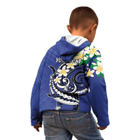 FSM Chuuk State Polynesian Shark Tattoo Personalised Kid Hoodie LT9 - Polynesian Pride