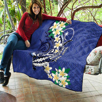 FSM Chuuk State Polynesian Shark Tattoo Personalised Quilt LT9 - Polynesian Pride
