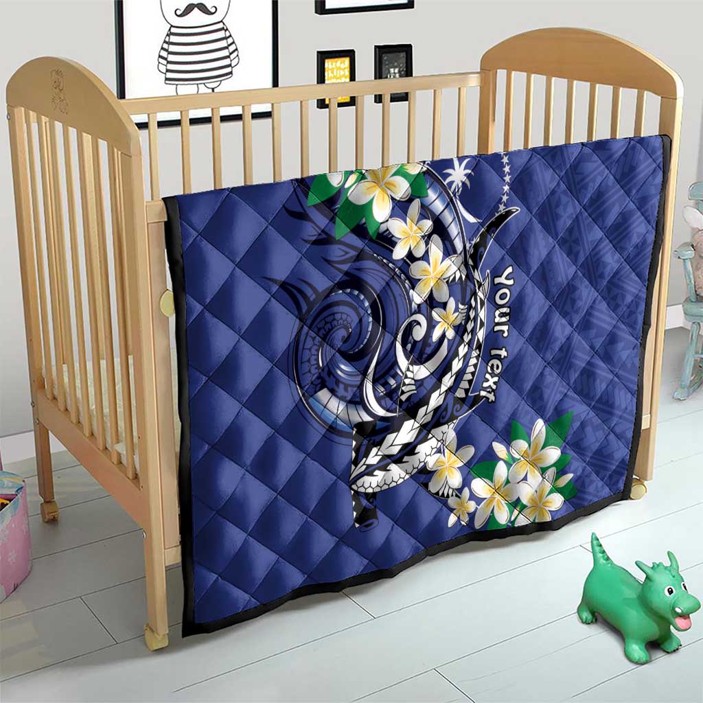 FSM Chuuk State Polynesian Shark Tattoo Personalised Quilt LT9 - Polynesian Pride