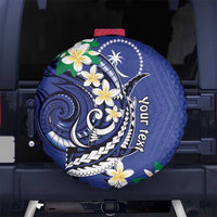 FSM Chuuk State Polynesian Shark Tattoo Personalised Spare Tire Cover LT9 - Polynesian Pride