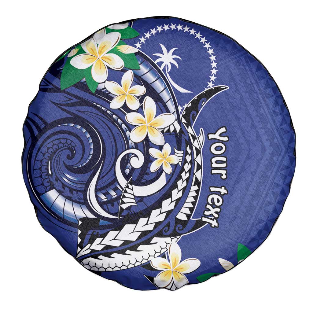 FSM Chuuk State Polynesian Shark Tattoo Personalised Spare Tire Cover LT9 - Polynesian Pride