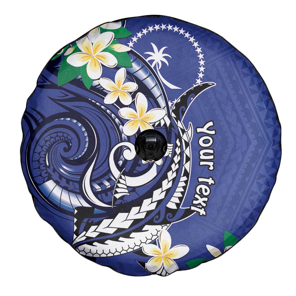 FSM Chuuk State Polynesian Shark Tattoo Personalised Spare Tire Cover LT9 - Polynesian Pride
