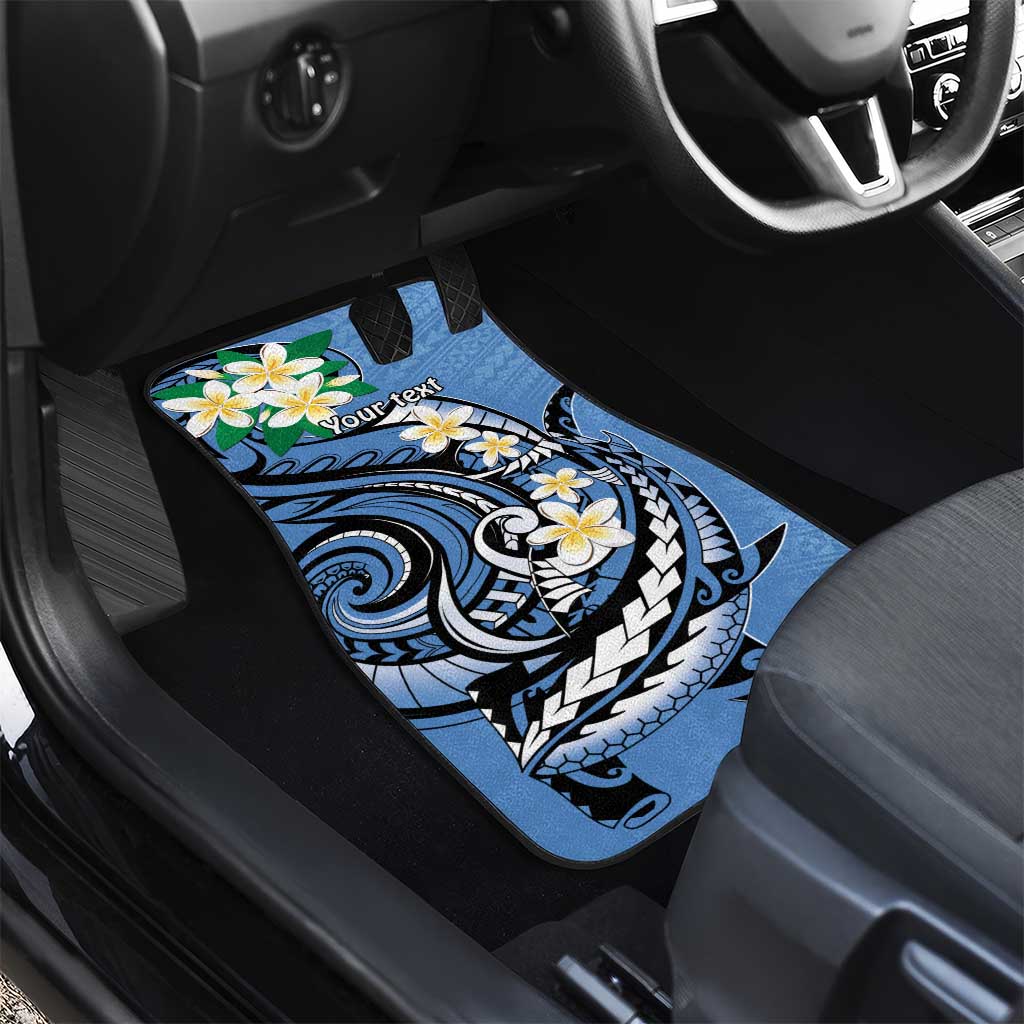 FSM Kosrae Polynesian Shark Tattoo Personalised Car Mats LT9 - Polynesian Pride