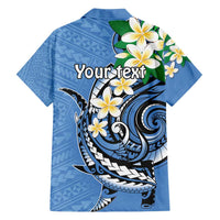 FSM Kosrae Polynesian Shark Tattoo Personalised Family Matching Tank Maxi Dress and Hawaiian Shirt