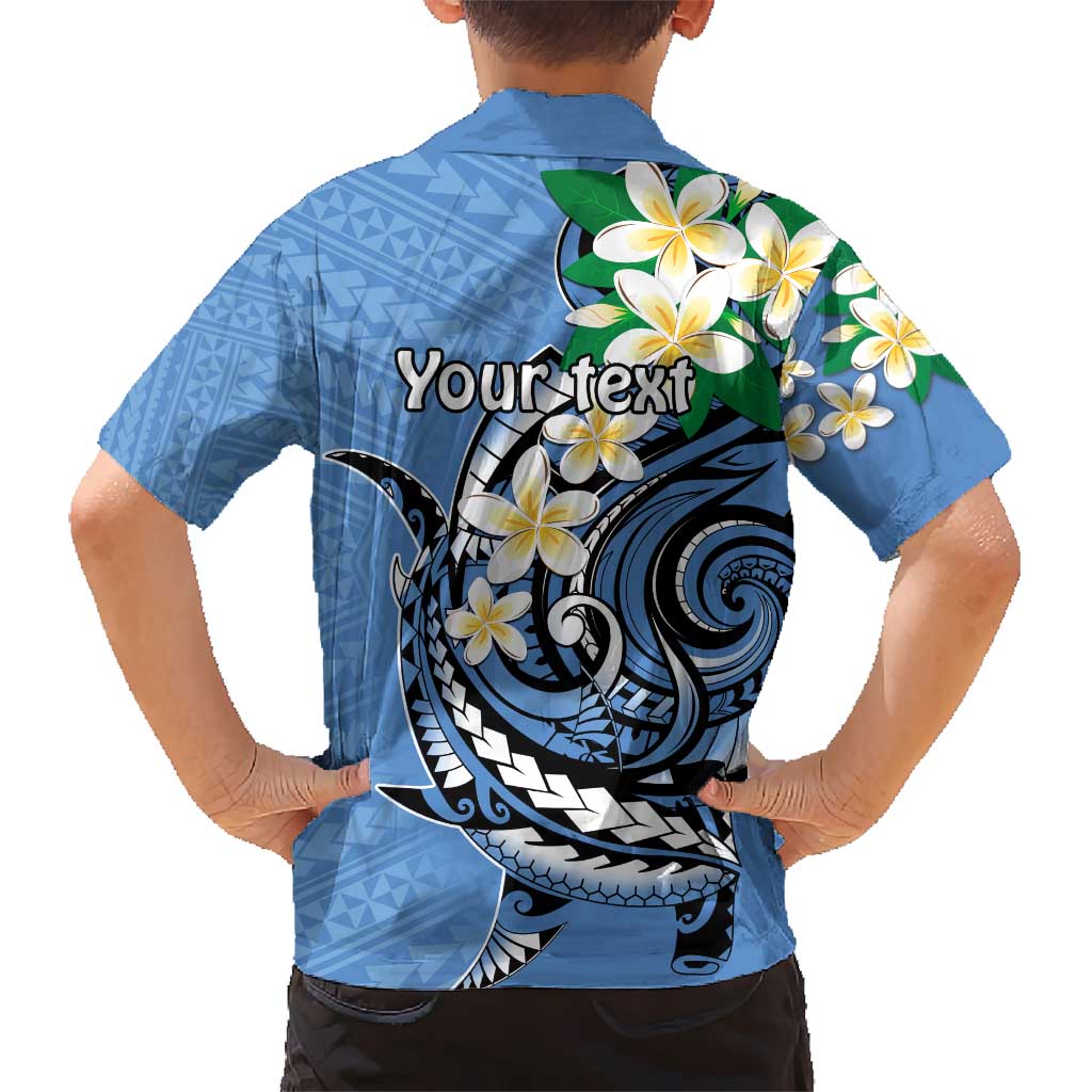 FSM Kosrae Polynesian Shark Tattoo Personalised Hawaiian Shirt
