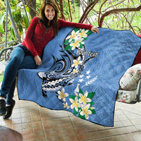 FSM Kosrae Polynesian Shark Tattoo Personalised Quilt LT9 - Polynesian Pride