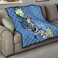FSM Kosrae Polynesian Shark Tattoo Personalised Quilt LT9 - Polynesian Pride