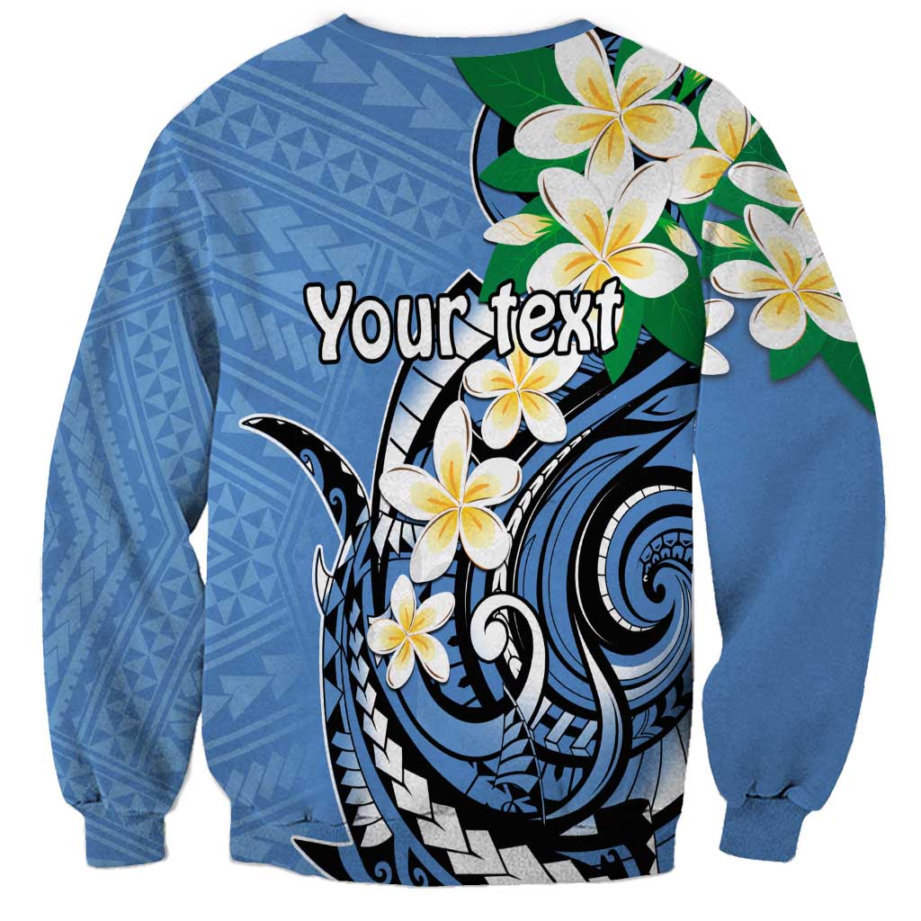 FSM Kosrae Polynesian Shark Tattoo Personalised Sweatshirt LT9 - Polynesian Pride