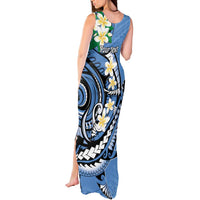 FSM Kosrae Polynesian Shark Tattoo Personalised Tank Maxi Dress
