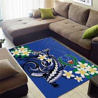 FSM Pohnpei Polynesian Shark Tattoo Personalised Area Rug LT9 - Polynesian Pride