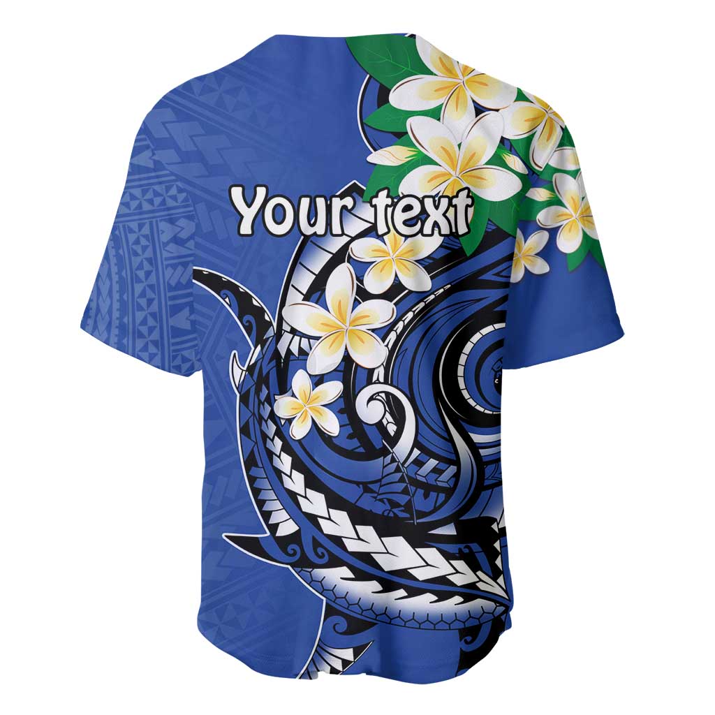 FSM Pohnpei Polynesian Shark Tattoo Personalised Baseball Jersey LT9 - Polynesian Pride