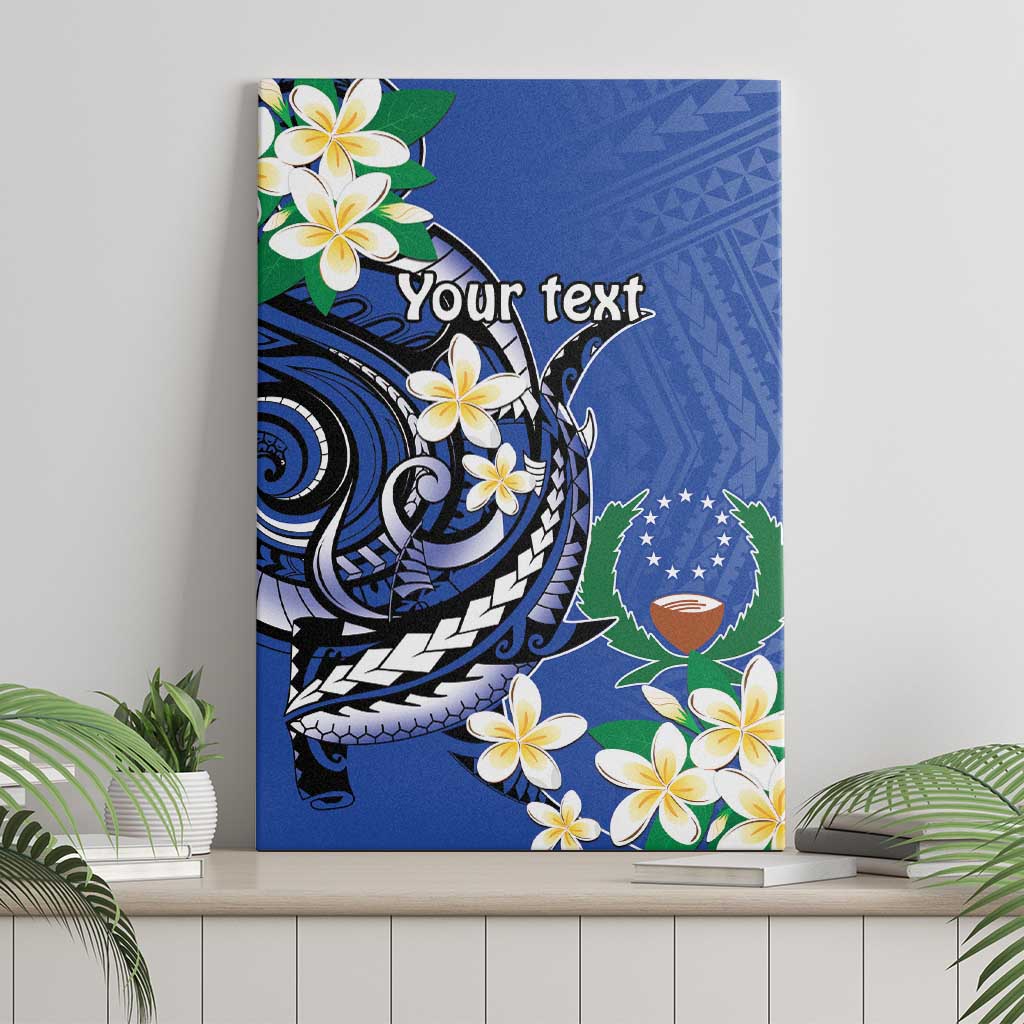 FSM Pohnpei Polynesian Shark Tattoo Personalised Canvas Wall Art LT9 - Polynesian Pride