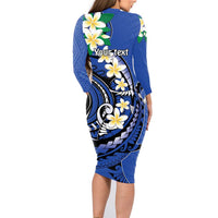 FSM Pohnpei Polynesian Shark Tattoo Personalised Family Matching Long Sleeve Bodycon Dress and Hawaiian Shirt LT9 - Polynesian Pride