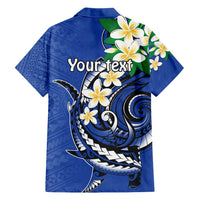 FSM Pohnpei Polynesian Shark Tattoo Personalised Family Matching Short Sleeve Bodycon Dress and Hawaiian Shirt LT9 - Polynesian Pride