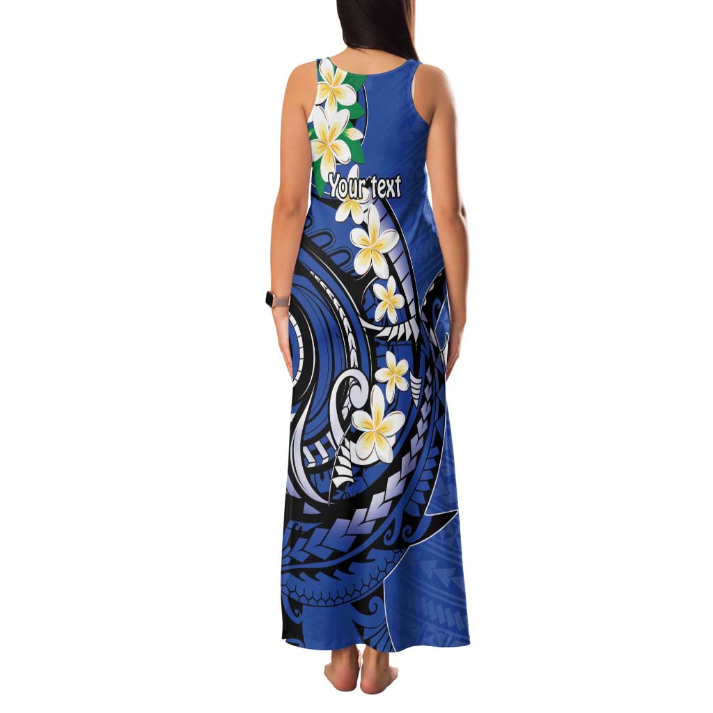 FSM Pohnpei Polynesian Shark Tattoo Personalised Family Matching Tank Maxi Dress and Hawaiian Shirt