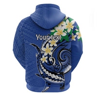 FSM Pohnpei Polynesian Shark Tattoo Personalised Hoodie
