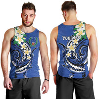 FSM Pohnpei Polynesian Shark Tattoo Personalised Men Tank Top LT9 - Polynesian Pride