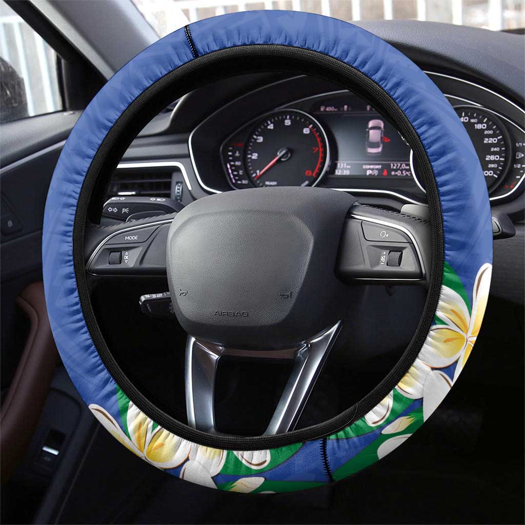 FSM Pohnpei Polynesian Shark Tattoo Steering Wheel Cover LT9 - Polynesian Pride