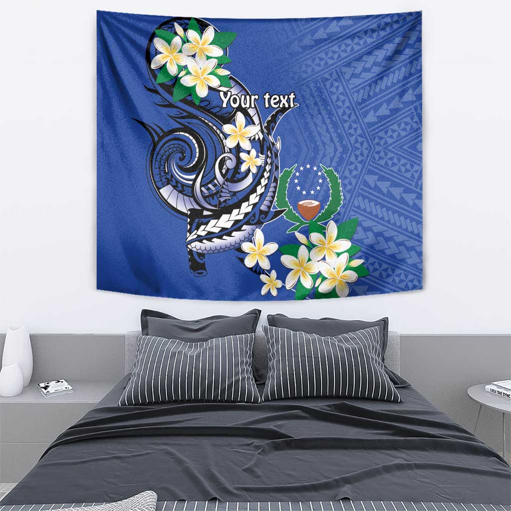 FSM Pohnpei Polynesian Shark Tattoo Personalised Tapestry LT9 - Polynesian Pride
