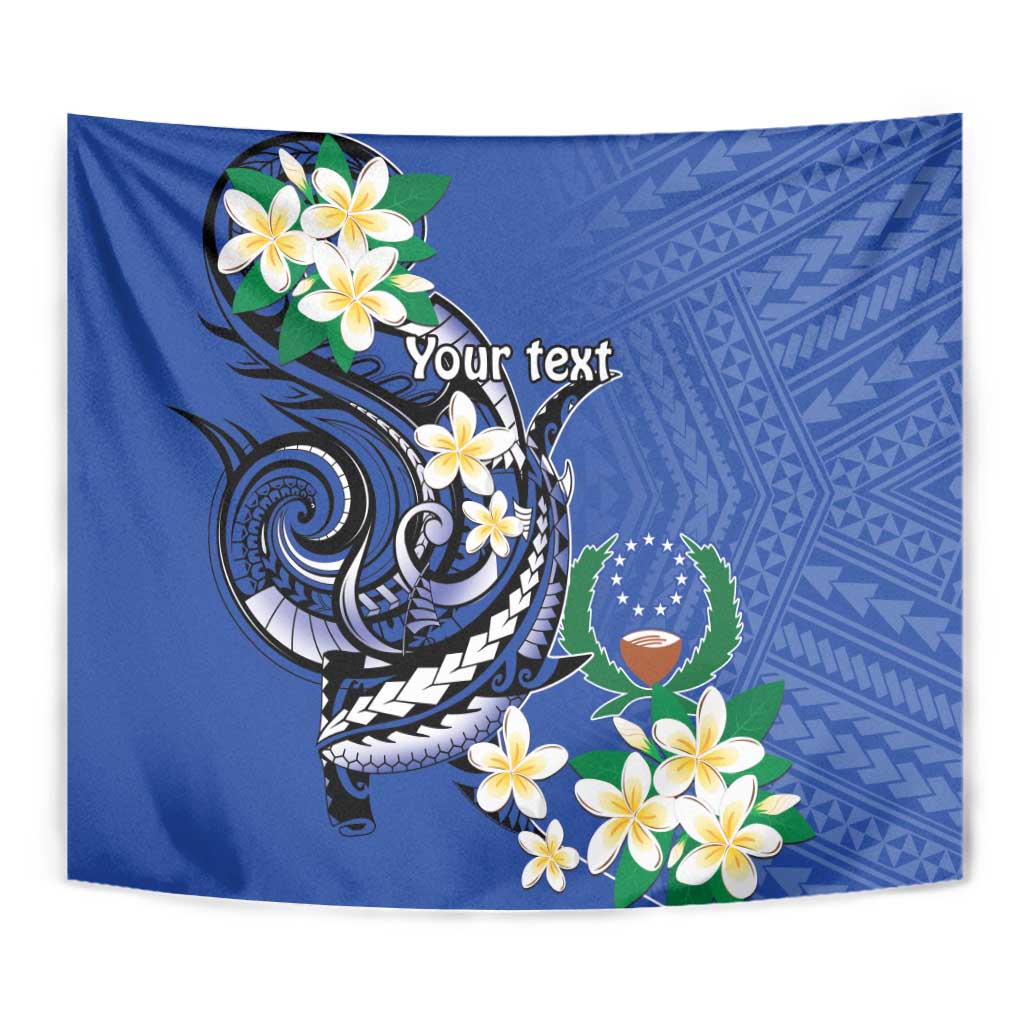 FSM Pohnpei Polynesian Shark Tattoo Personalised Tapestry LT9 - Polynesian Pride
