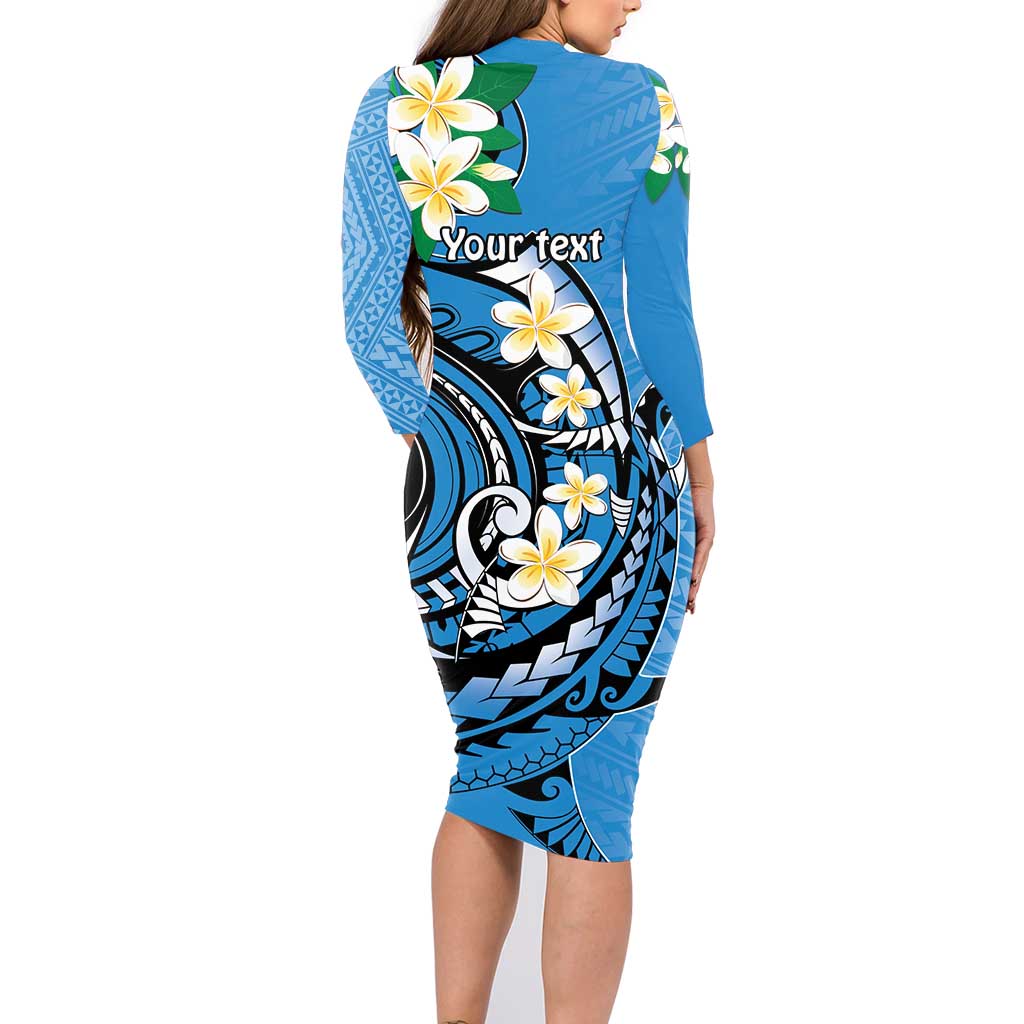 FSM Yap State Polynesian Shark Tattoo Personalised Family Matching Long Sleeve Bodycon Dress and Hawaiian Shirt LT9 - Polynesian Pride