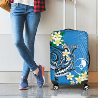 FSM Yap State Polynesian Shark Tattoo Personalised Luggage Cover LT9 - Polynesian Pride