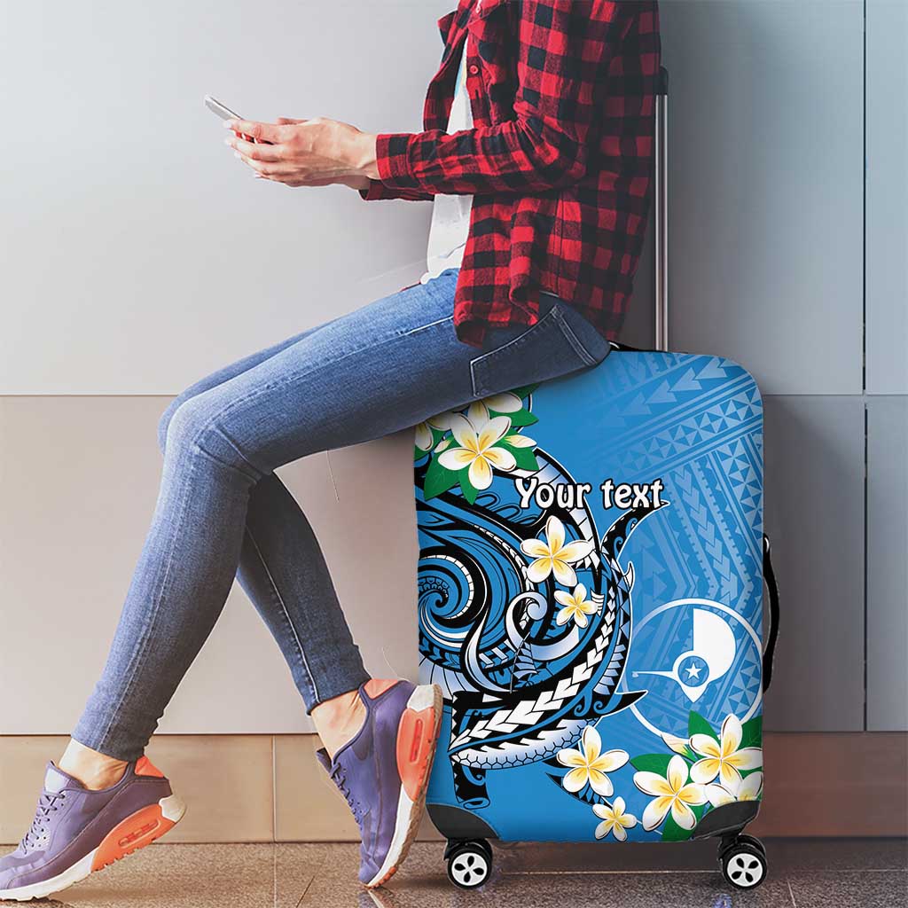 FSM Yap State Polynesian Shark Tattoo Personalised Luggage Cover LT9 - Polynesian Pride