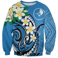 FSM Yap State Polynesian Shark Tattoo Personalised Sweatshirt