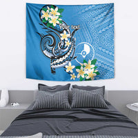 FSM Yap State Polynesian Shark Tattoo Personalised Tapestry LT9 - Polynesian Pride