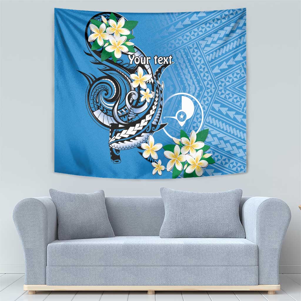 FSM Yap State Polynesian Shark Tattoo Personalised Tapestry LT9 - Polynesian Pride