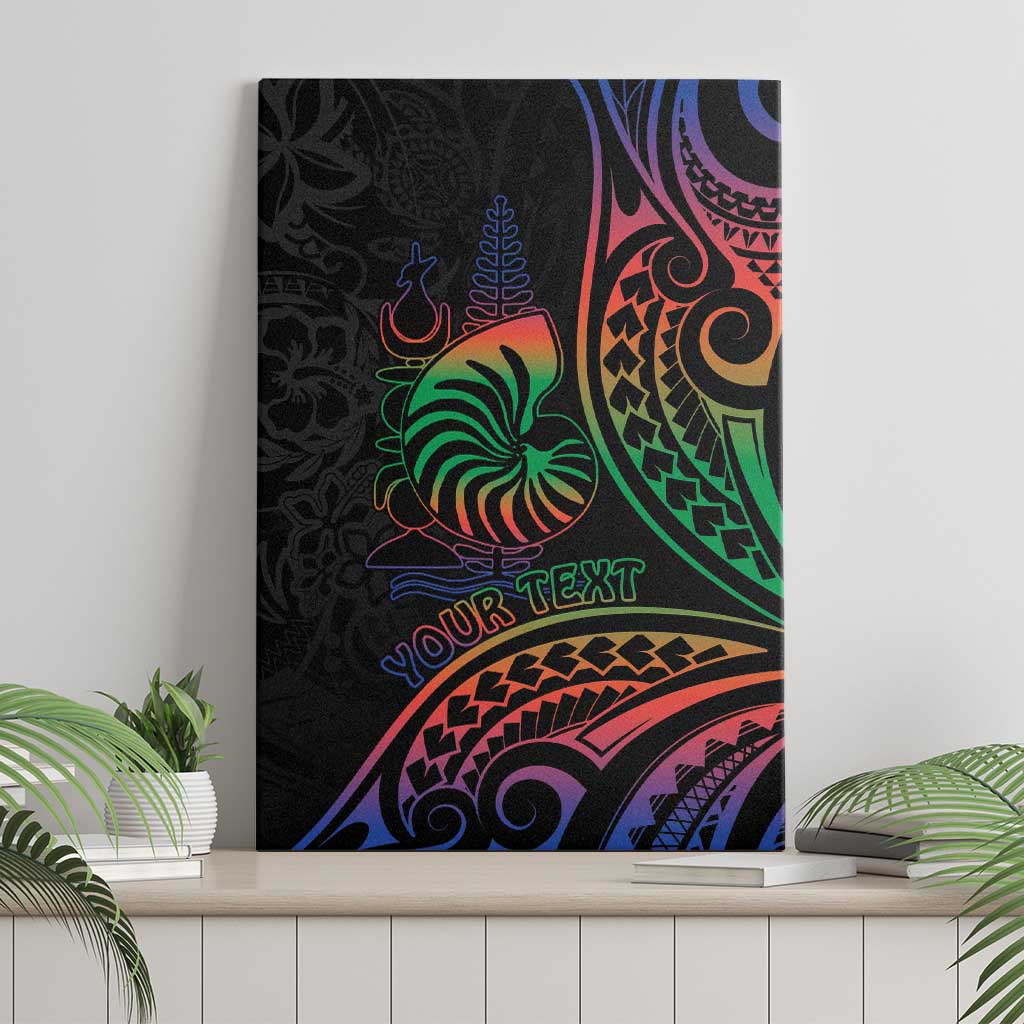 New Caledonia Polynesian Tatoo Personalised Canvas Wall Art LT9 - Polynesian Pride