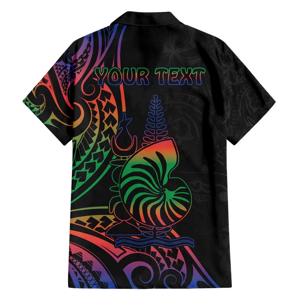 New Caledonia Polynesian Tatoo Personalised Family Matching Short Sleeve Bodycon Dress and Hawaiian Shirt LT9 - Polynesian Pride