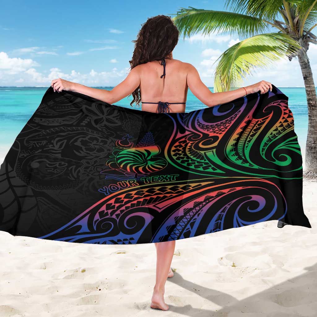 New Caledonia Polynesian Tatoo Personalised Sarong LT9 - Polynesian Pride