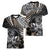 personalised-polynesia-skull-women-v-neck-t-shirt-tattoo-in-the-style-of-maori-with-marine-life-gold