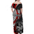 personalised-polynesia-skull-family-matching-off-shoulder-maxi-dress-and-hawaiian-shirt-tattoo-in-the-style-of-maori-with-marine-life-red