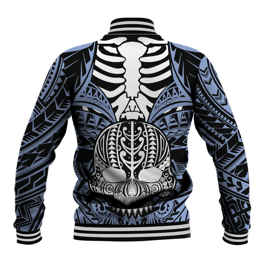 personalised-polynesia-skull-baseball-jacket-with-boars-tusk-blue-arty-vibe
