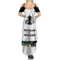 New Zealand South Africa Rugby Family Matching Summer Maxi Dress and Hawaiian Shirt History Commemorative World Cup Winners Unique LT9 - Polynesian Pride