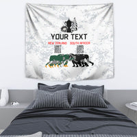 Custom New Zealand South Africa Rugby Tapestry History Commemorative World Cup Winners Unique LT9 - Polynesian Pride
